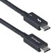 StarTech.com 1m Thunderbolt 5 Kabel, 80Gbps/Tot 120Gbps, 240W PD EPR, 8K 60Hz, Thunderbolt-Gecertificeerde Kabel, Compatibel met Thunderbolt 4/USB4/USB-C