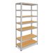 Shelfplaza HOME metalen stellingkast - 230x90x60 cm - verzinkt - 7 planken