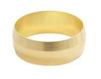SOMATHERM FOR YOU 3540730013699 olijfgroen messing TC 12 (x4) messing ring voor dezelfde klemschroefverbinding koperen buis Ø12-4 delen Sachet
