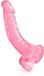 Pure Jelly XL - Realistische Dildo met Kromming - 22 x 3.5cm - Roze