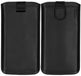 mumbi Samsung Galaxy S9+ mobiele telefoon hoesje, leren buidelzak, zwart