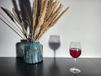 Merkloos Hädicke Rode Wijnkaars - Decoratie - Kaars In Wijnglas - Handgemaakte Kaars