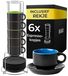Merkloos Espresso Cups - 75 ml - Ceramic - Set of 6 - Colorful