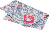 Trixie Kattenspeeltje - krant met catnip blauw/wit - ritselend polyester 25x18 cm