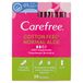 Carefree Aloe Breathable Panty Liners with Natural Aloe Vera Freshness 30 Count