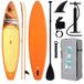 Planche de SUP gonflable - SUPFW54A - 350 x 84 x 15 cm - PVC antidérapant - Ensemble complet d'accessoires - Adapté aux débutants - Pour le yoga, la pêche et les voyages