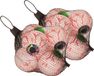 Merkloos / Sans marque Faram B.V.B.A. Horror oogballen - 12 stuks - Kunststof - 5 cm - Halloween Decoratie