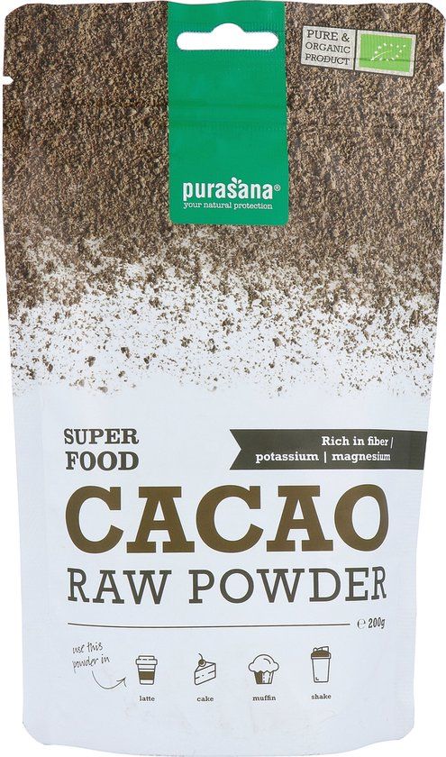 Purasana Cacao raw powder - 200g