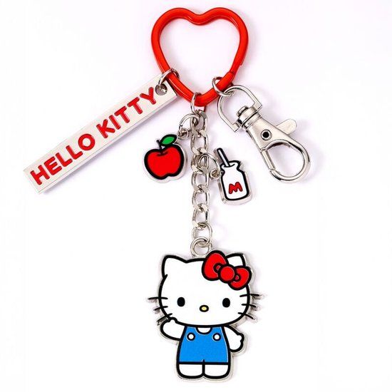 Hello Kitty The Carat Shop Hello Kitty Unisex Sleutelhanger - meerkleurig