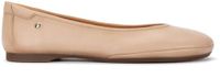 Pikolinos Carmona beige leren ballerina pumps