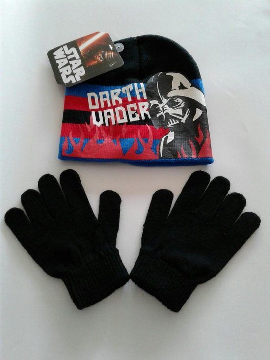 Star Wars Winterset - Beanie & Gloves - Black - 54 cm - Acrylic