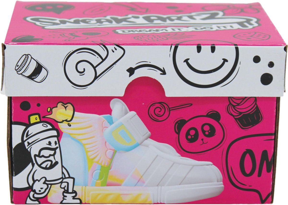 Sneak'artz Splash-Toys - SHOEBOX Fuchsia - 3700514322311