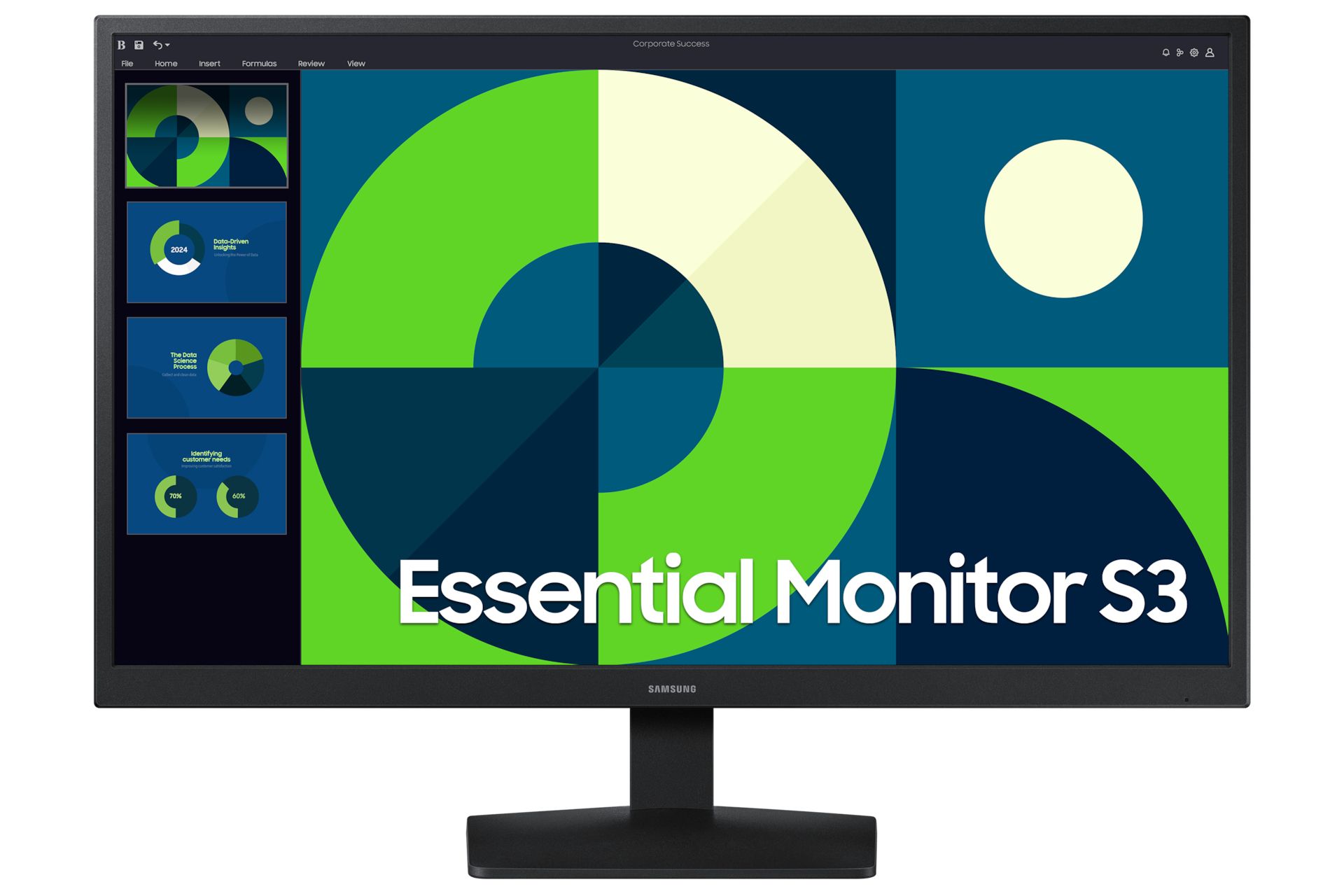 Samsung S24D310EAU computer monitor 61 cm (24") Full HD LCD Zwart