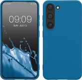 kwmobile telefoonhoesje geschikt voor Samsung Galaxy S23 - Back cover in rifblauw