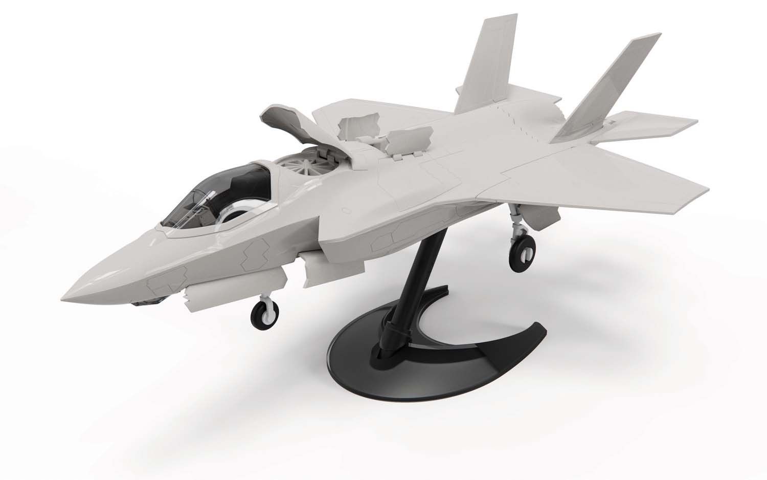 Airfix J6040 - Vliegtuig modellen - Grijs - 6 jaar