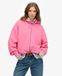 Superdry Sweat à Capuche Zippé Studios Rose Taille: 42
