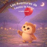 Les aventures de Laulau le hibou: Le ballon envolé: Histoire illustrée pour enfants - Idéale pour le rituel du coucher