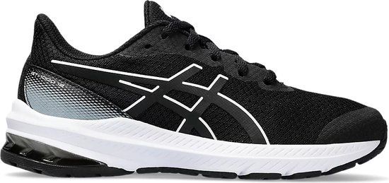 ASICS GT-1000 12 GS Hardloopschoenen - Maat 39 - Zwart/Wit - Unisex - Kinderen