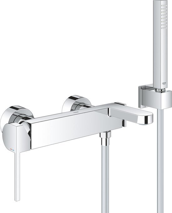 GROHE Plus badkraan met doucheset chroom 33547003