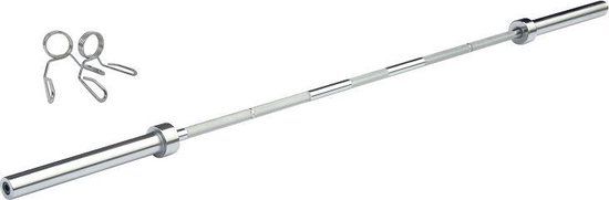 RS Sports Olympic Barbell 220cm - 375kg - 50mm - Chrome