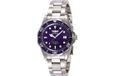 Invicta Horloge INV-9204 Analoog Quartz Mannen Zilverkleurig Staal 37mm