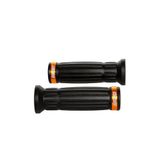 CIRCUIT Equipment MA014-21K Classic handgrepen voor scooter, zwart/goud