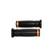 CIRCUIT Equipment MA014-21K Classic handgrepen voor scooter, zwart/goud