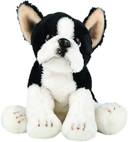 Suki Gifts 12138 natuurgetrouwe Boston Terrier hond knuffeldier, meerkleurig