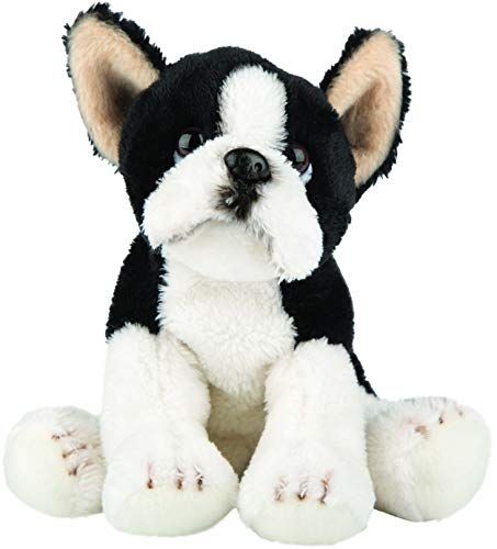 Suki Gifts 12138 Boston Terrier hond knuffeldier - Meerkleurig