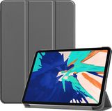 Lunso iPad Pro 12.9 inch (2020) 3-Vouw Sleepcover Hoes - Grijs