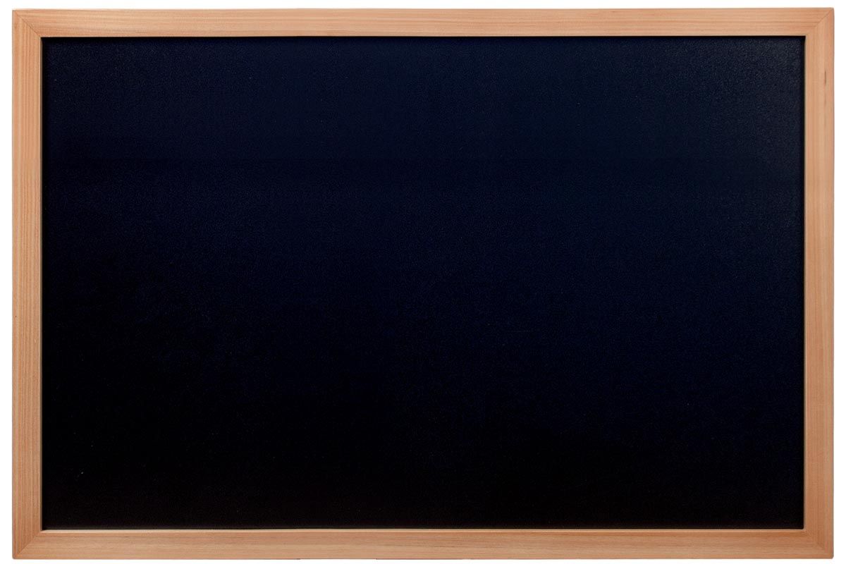 Securit Woody ft krijtbord - 60 x 80 cm - teak