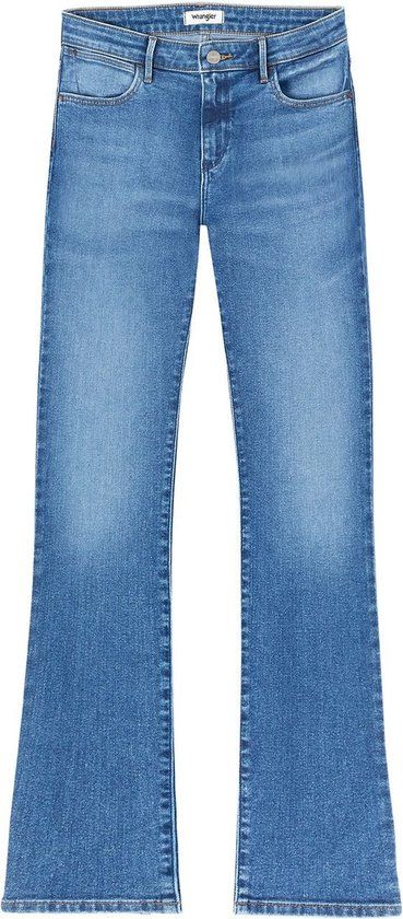 Wrangler Dames Jeans Broeken BOOTCUT bootcut Fit Blauw 29W / 32L
