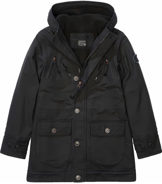 Forvert - Fiss Parka jas - S - Zwart