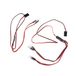 Axial AXI230049 LED-lichtset, wit/oranje/rood, Early Bronco: SCX10 III, grijs/zilver