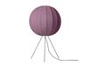 Made By Hand Knit-Wit 60 Lampadaire Rond Moyen Burgundy