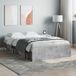 Maison Exclusive - Cadre de lit gris béton 120x190 cm