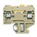 Weidmüller 0412260000 Borne de séparation Vis Beige, Jaune 100 pièce(s)