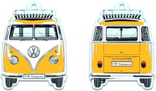 VW T1 Bus luchtverfrisser - Citrus, GEEL
