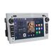 Autoradio Carplay argenté pour Opel Astra H, Corsa C, D, Zafira. Android 15, navigation GPS, Wi-Fi, Bluetooth, commande au volant, DAB+, stockage 2+64 Go