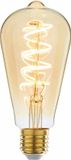 Highlight - Lamp LED ST64 4W 180LM 2200K Dimbaar Amber