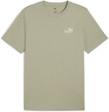 Puma Ess 2 Color Small Nº1 Logo T-shirt Korte Mouwen Groen XL