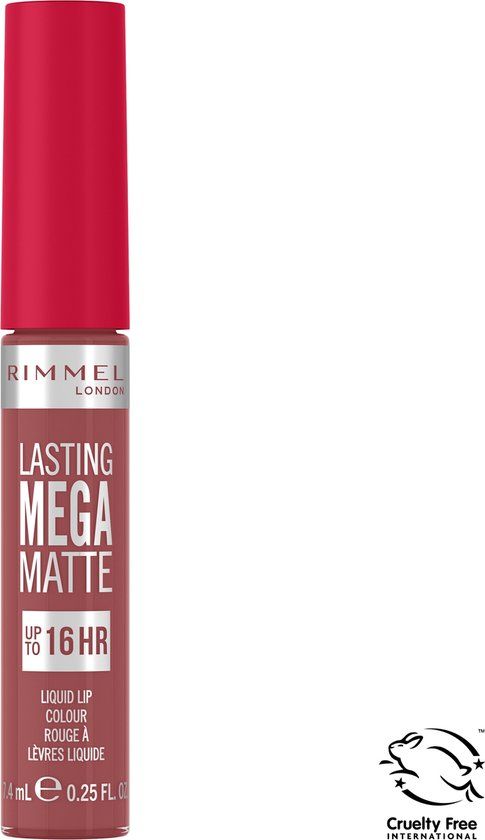 Rimmel Lasting Mega Matte Liquid Lipstick - Rose & Shine - 7.4 ml