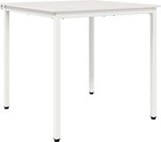 vidaXL Eettafel Wit Massief Grenenhout 80 x 80 x 75 cm