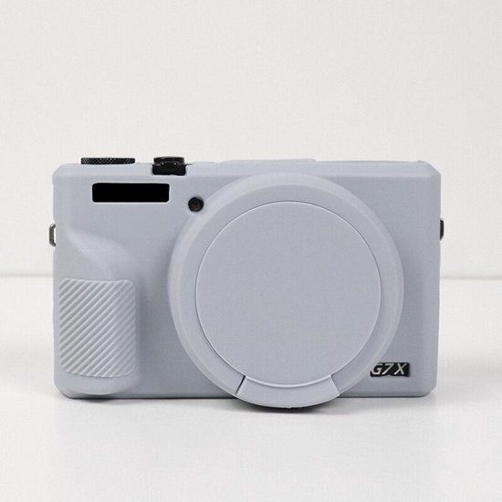 Merkloos LISM Camera Case for Canon G7X Mark III - Grey Silicone