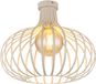 Globo Plafondlamp Mateo, crème, metaal, Ø 40cm, E27