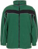 Planam Fleecejack Plaline (2560) - Groen | Zwart - L