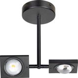 Expo Trading ETH Jake Spot 2x Led met lens 3 step dimming 2700k 10w zwart 782L
