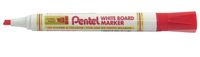 Pentel MW86 markeerstift 12 stuks Beitelvormige punt Rood