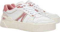 Lacoste L002 Evo Dames Sneakers - Wit/Roze - Maat 40