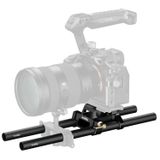 SmallRig 6761 Arca-Type Mount Plate with 15mm Dual Rod Clamp